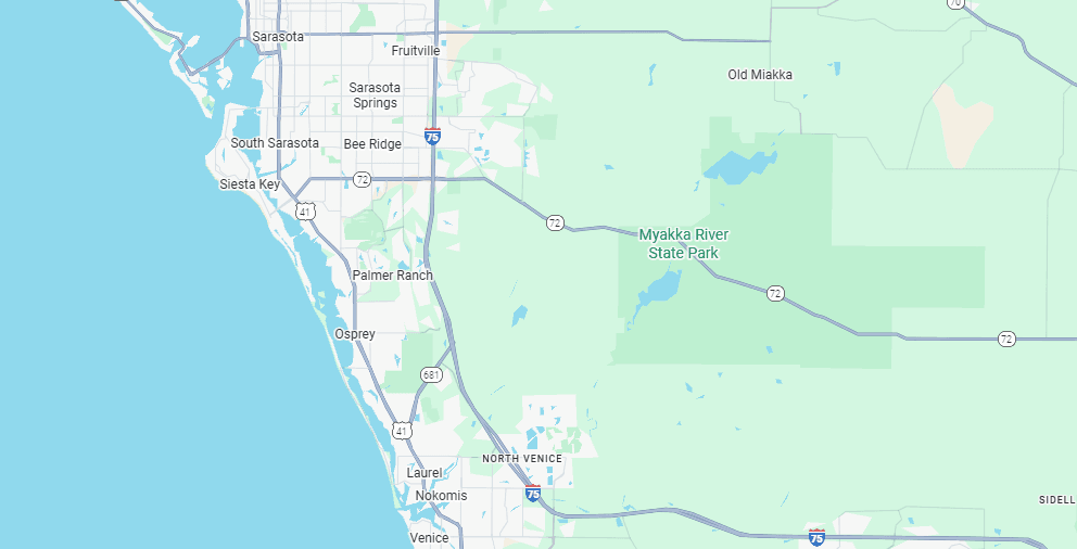Service Area Map
